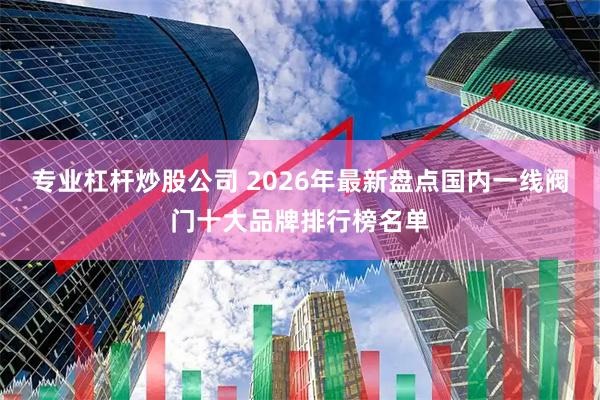 专业杠杆炒股公司 2026年最新盘点国内一线阀门十大品牌排行榜名单